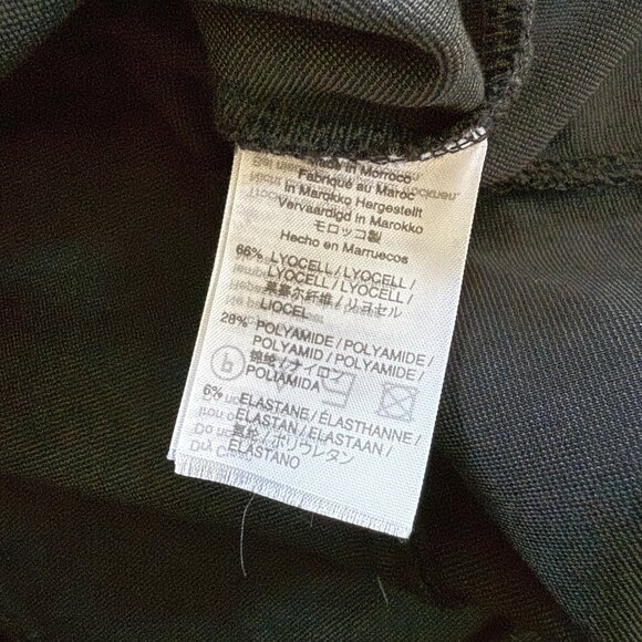 J.Crew 365 Womens Black Sleeveless Ruched Sheath Dress Size 10 Lyocell Blend - Picture 4 of 5